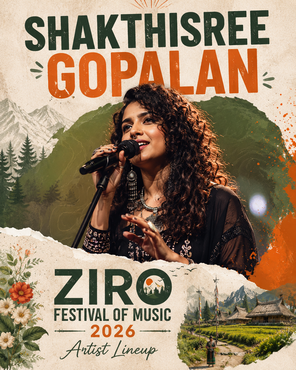 Shakthisree Gopalan — Ziro Festival of Music 2026 line-up