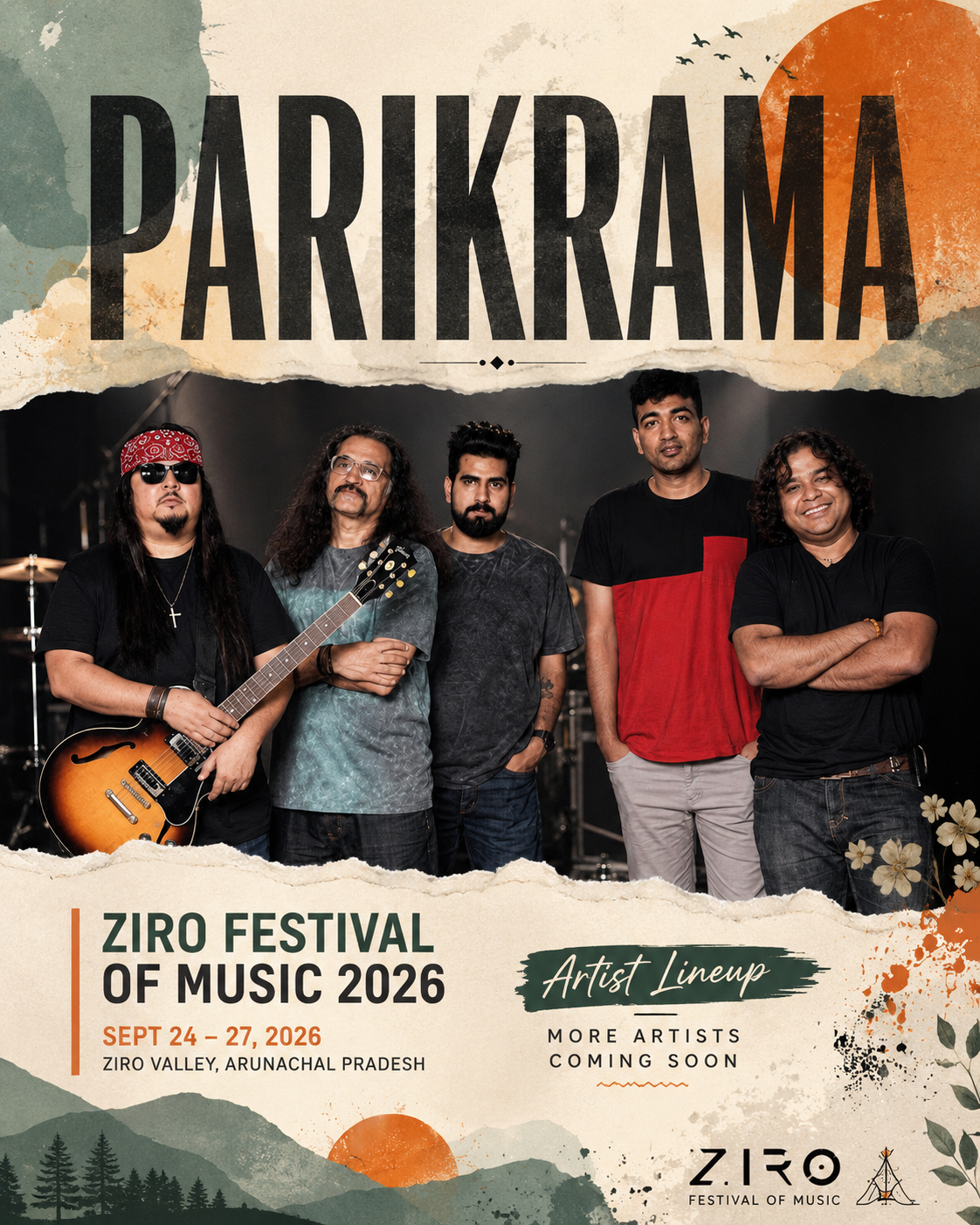 Parikrama — Ziro Festival of Music 2026 line-up