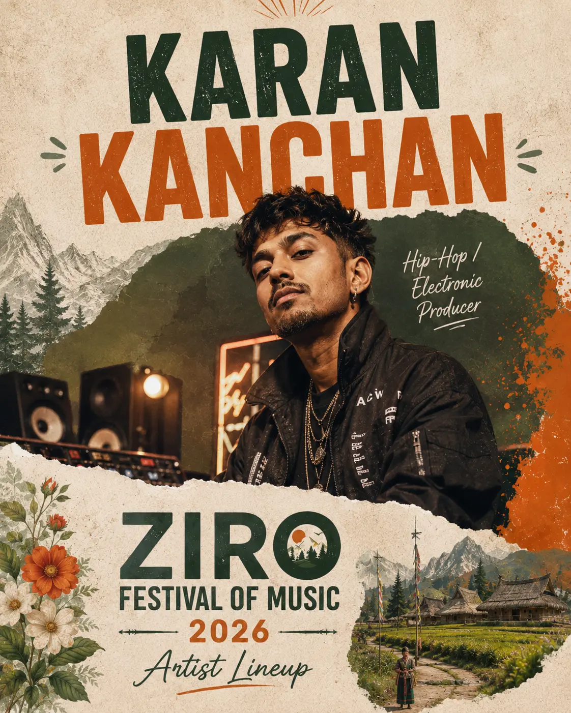 Karan Kanchan — Ziro Festival of Music 2026 line-up