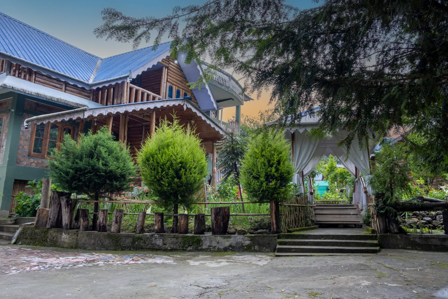 Traditional Apatani homestay in Ziro Valley