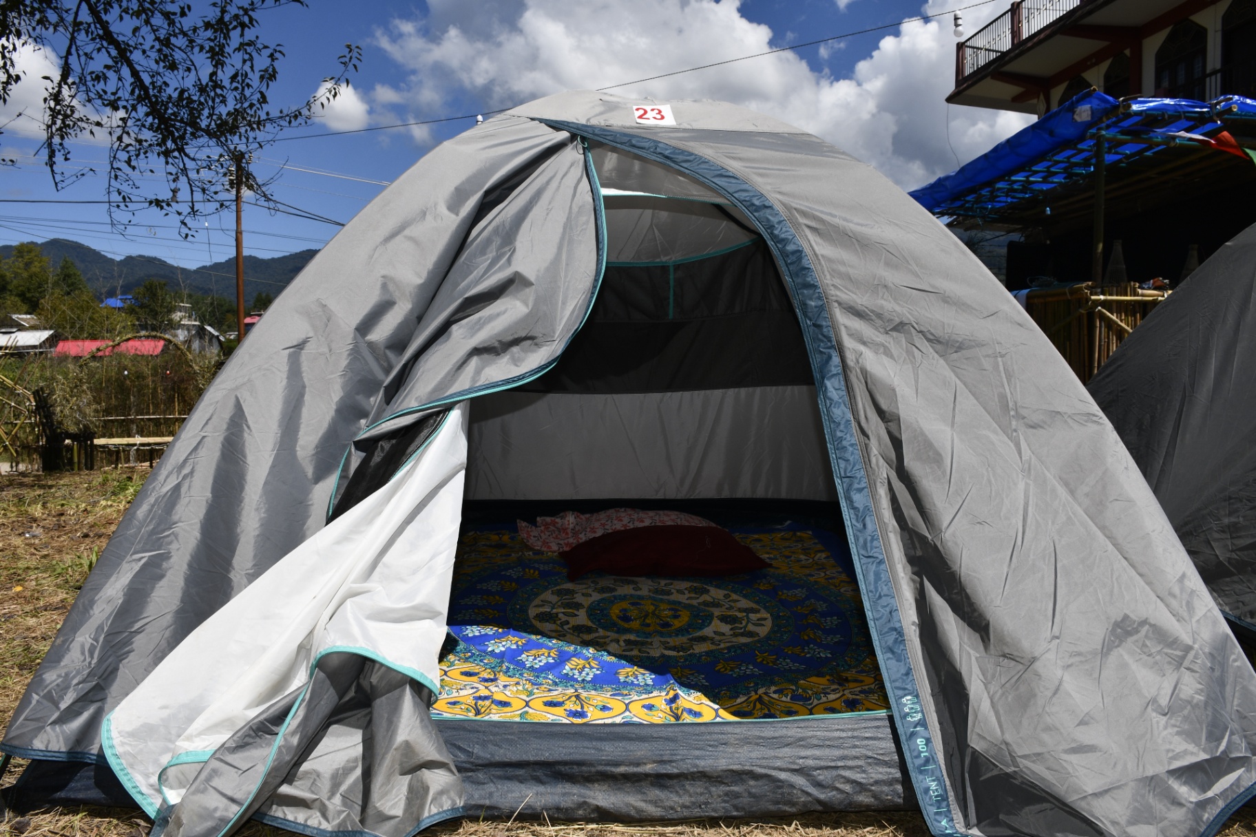 BreakBag campsite at Ziro